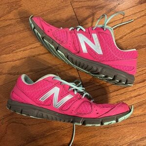 New Balance 550 v3 Hot Pink and Aqua